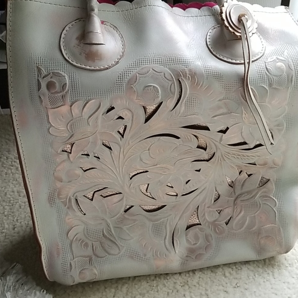 Patricia Nash Cavo Leather Tote - Picture 3 of 11